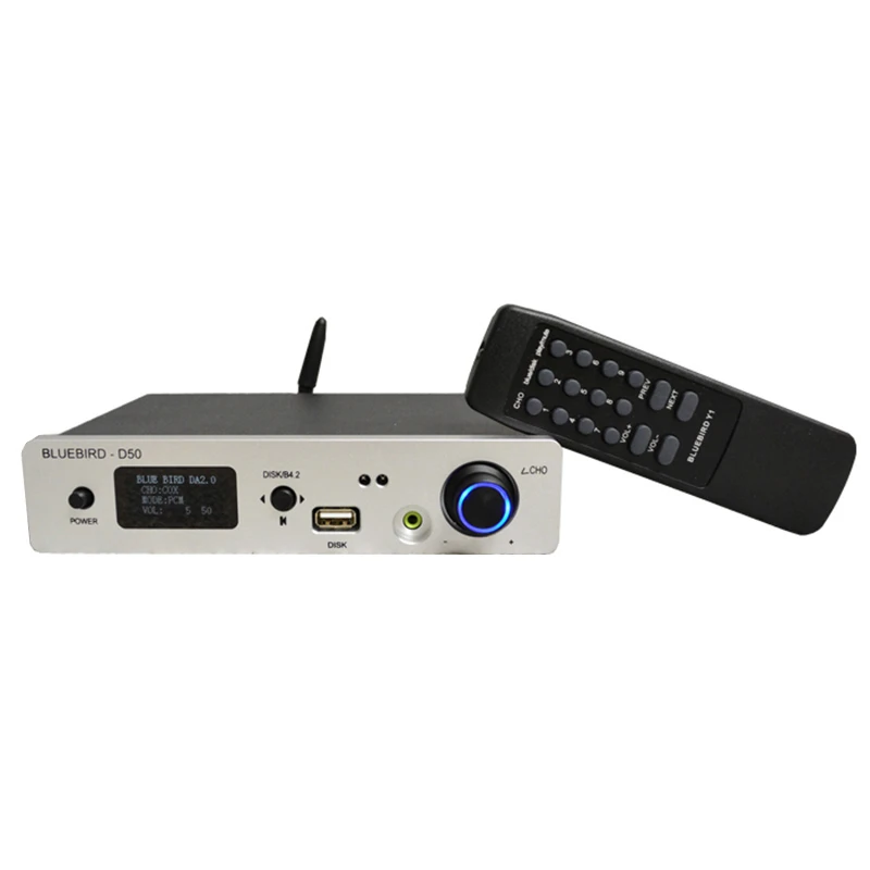 Двойное декодирование ES9018 Декодер OPA2604 Amp DSD DAC Bluetooth U Disk Поддержка OTG 24B 96K домашний