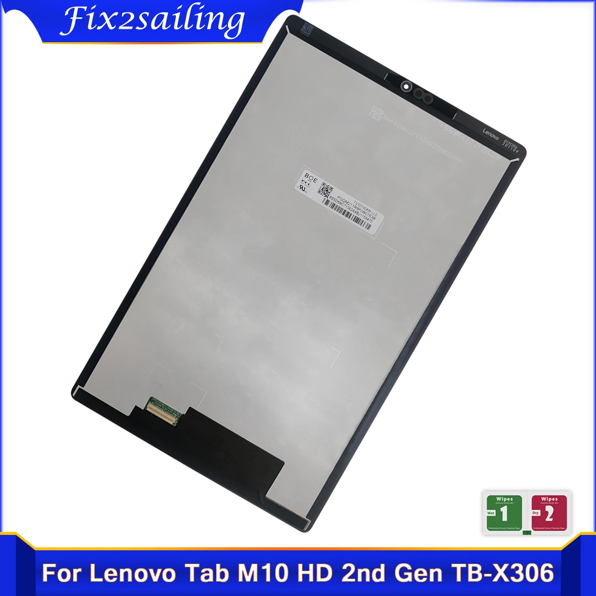 Original LCD Display For Lenovo Tab M10 HD 2nd Gen TB-X306F TB-X306X TB-X306 10.1'' +Touch Screen Digitizer Glass Assembly |