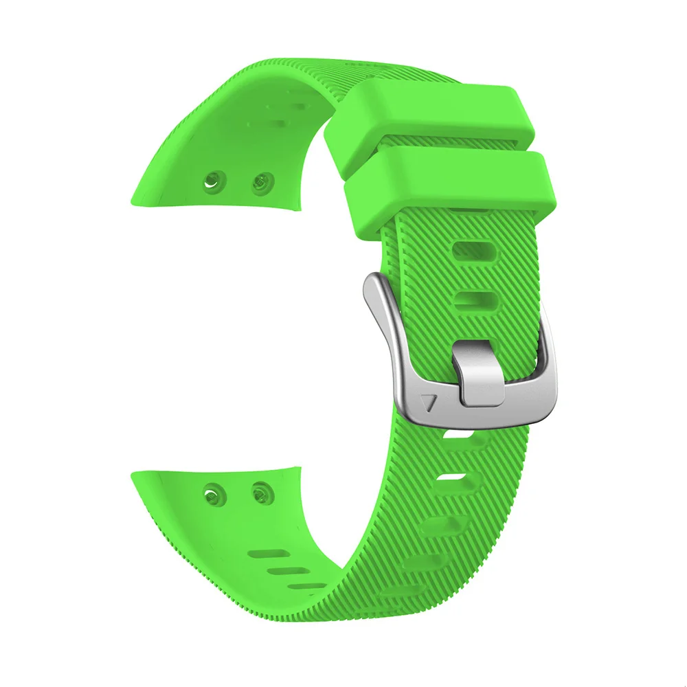 Силиконовый браслет для Garmin Forerunner 45 S, спортивный сменный ремешок для часов Garmin Forerunner 45, умный ремешок для часов - Цвет: Green
