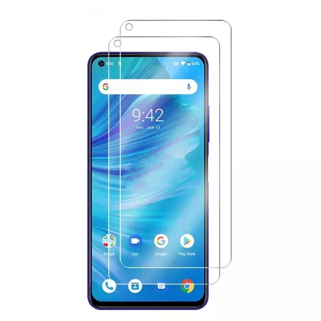 2.5D 9H закаленное стекло для UMIDIGI F2 Защитное стекло для UMIDIGI F2 защитная пленка глобальная версия 6,5" Взрывозащищенная - Цвет: Transparent