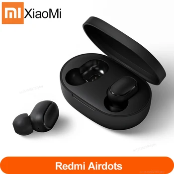

Original Xiaomi Redmi Airdots TWS Wireless earphones Bluetooth 5.0 With Mic Handsfree Earbuds AI Control Stereo bass