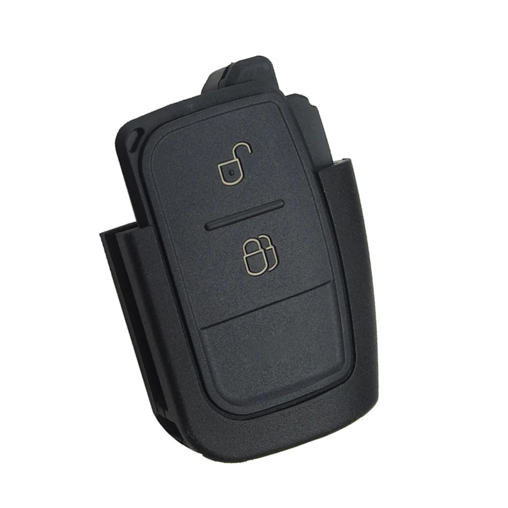 NO Blade OkeyTech для Ford для Focus Kuga Fiesta Mondeo Mk3 Mk4 C-max Escape 2 кнопки флип Складная Заготовка ключа замка зажигания автомобиля крышка аксессуары - Цвет: NO Blade