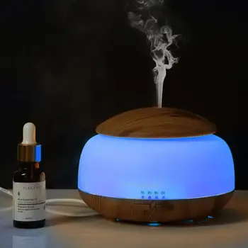 

Jamielin 300ML Aroma Essential Oil Diffuser Ultrasonic Cool Mist Humidifier Air Purifier 7 Color Remote Control for Office Home