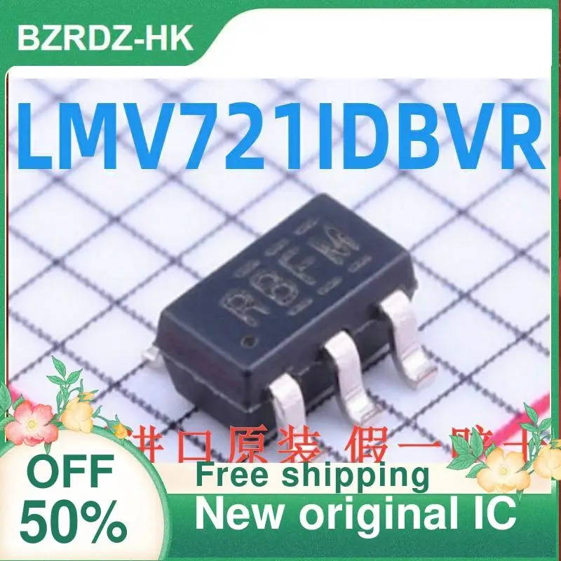 

20 шт. LMV721IDBVR RBFM SOT23-5 новый оригинальный IC