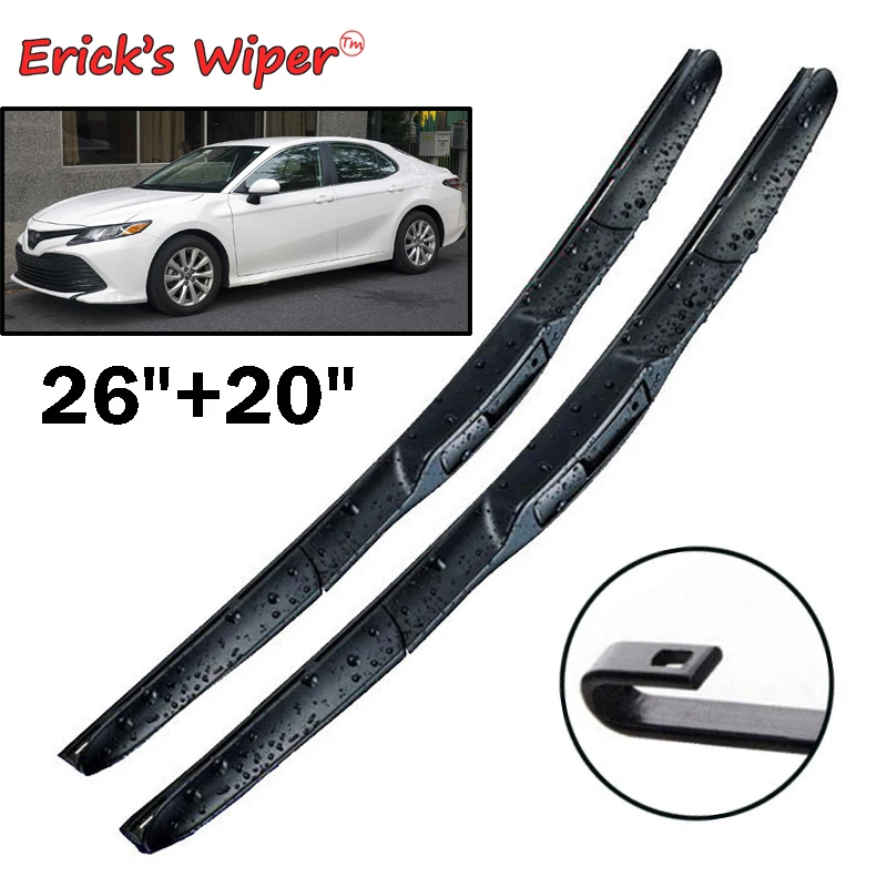 Erick's Wiper Hybrid Front Wiper Blades For Toyota Camry XV70 LE TRD SX