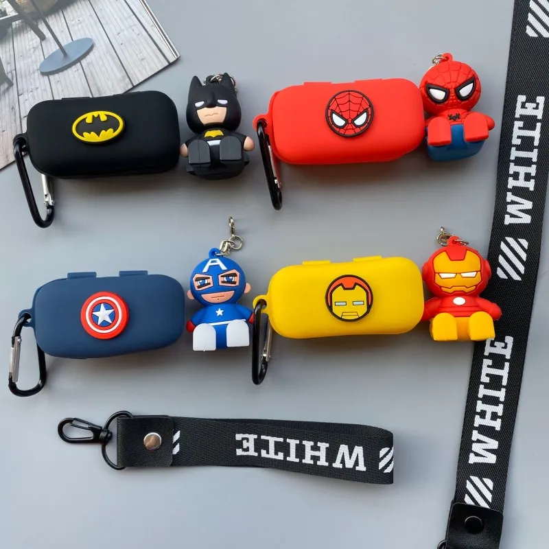 

New Cute Silicone Case for QCY T5 Wireless Bluetooth Headset Portable Protective Cover with Hook for QCY T5