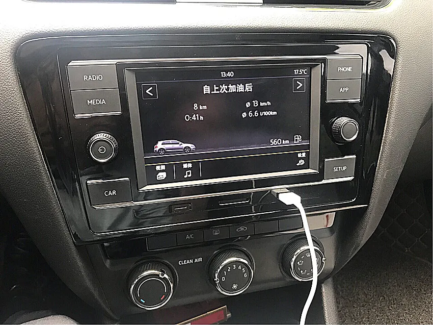 MQB 6," автомобиль MIB радио Bluetooth Carplay для MQB OCTAVIA NEW OCTAVIA- OCTAVIA 8" MIB глянцевая черная отделка