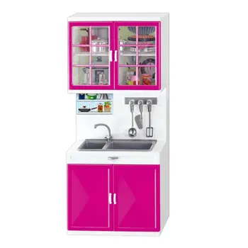 

Simulation Kitchen Cabinets Set Children Pretend Play Cooking Tool Girls Boys Kitchen Cabinets