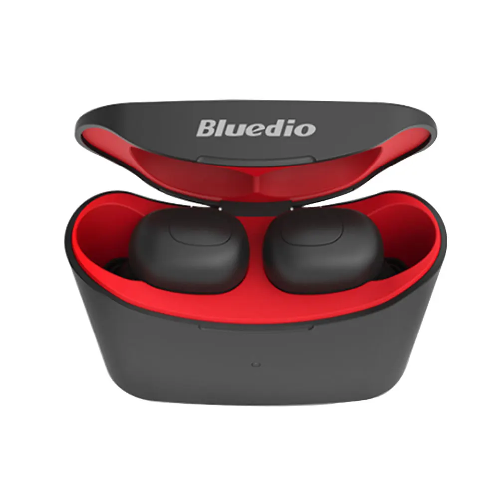Bluedio T-elf Air Pod Bluetooth 5,0 Спортивные Беспроводные наушники с зарядным устройством