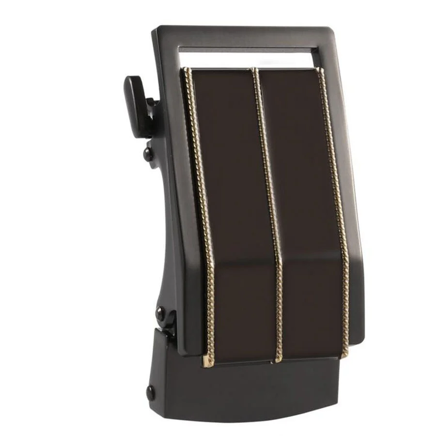 Ratchet Belt Buckle ,Fashion Belt Buckles for Men New Alloy Solid Buckle Automatic Ratchet Suitable for 33-36mm Alloy Agio photo