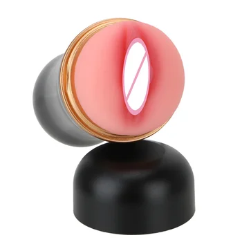 OLO Vagina Real Pussy Male Masturbator Cup Sex Toys for Men Penis Masturbation Sex Machine Erotic Toy Adult Sex Shop 5