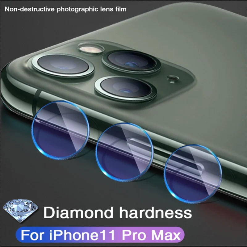 Сапфировое стекло Класса diamond неразрушающая линза для iphone X XS MAX XR Защитное камеры
