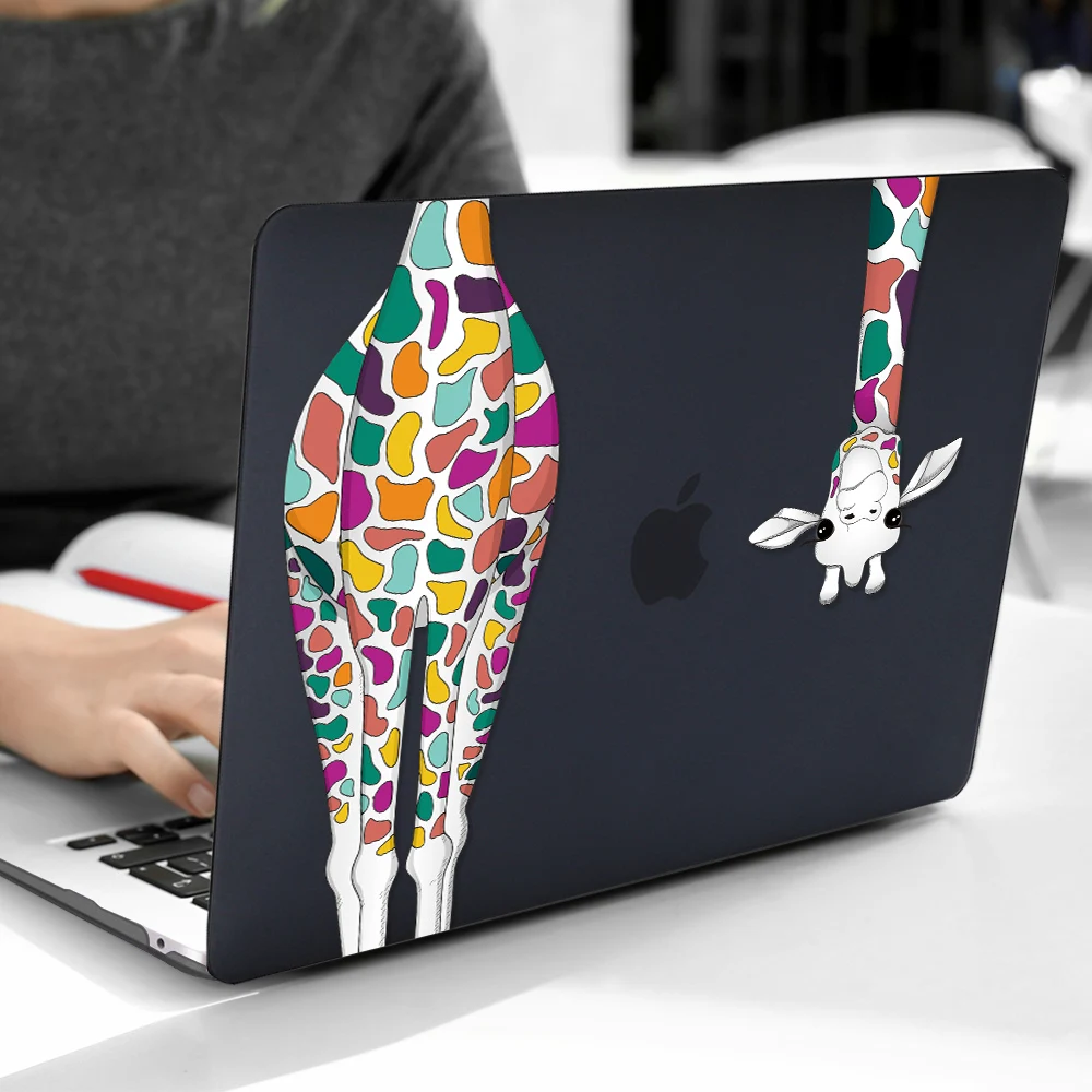 Colorful Giraffe Matte Smooth Laptop Case For Macbook Pro Retina 13 15 16 Cover A2141 A2338 A2289 A2251 Air 2020 A2179 A2337 M1 Laptop Bags Cases Aliexpress