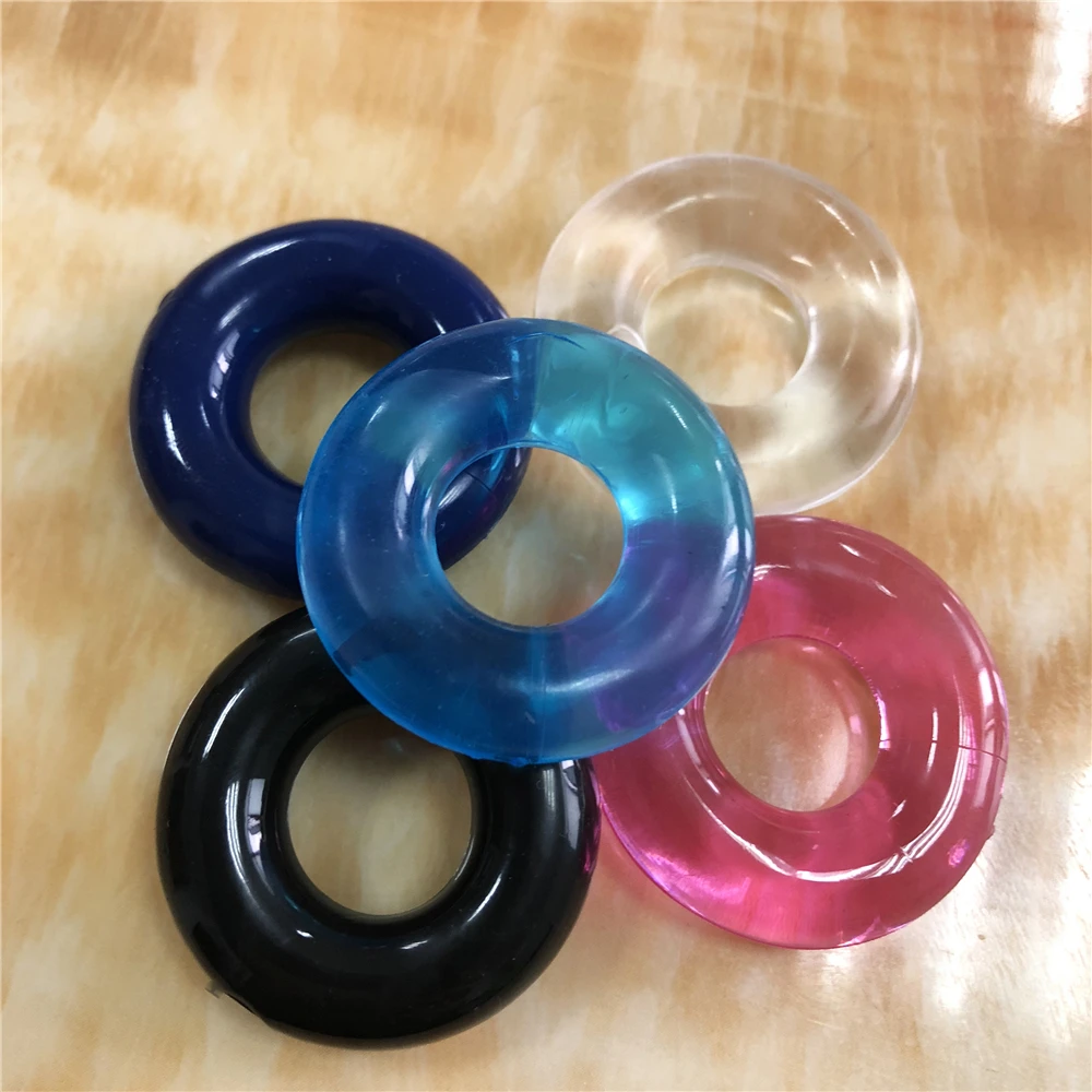 Случайный цвет кольцо для задержки пениса/члена долговечное пениса манжета