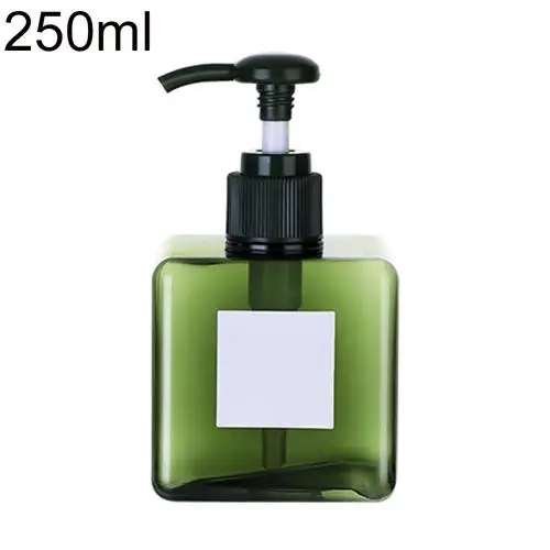 Atrovirens 250ml 100 150 250 мл дома душ Шампунь лосьона для мытья посуды с мылом диспенсер Кухня для дезинфицирующего средства для рук многоразового насос - Цвет: Atrovirens 250ml