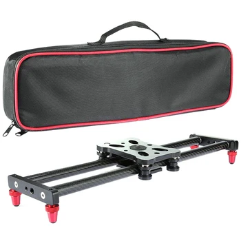 

Accessories Camera Slider Desktop Tripod Stable Universal Carbon Fiber Video Stabilizer Rail Photography DSLR 40cm Portable Mini