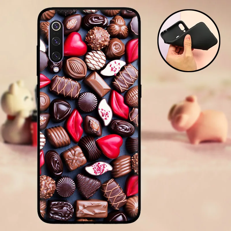 Силиконовый чехол mi 9 SE, задняя крышка для телефона mi 9, чехол s, мягкий чехол из ТПУ для Xiao mi 9 mi 9SE, Матовый Бампер для телефонов mi 8 Lite - Цвет: Z7QKL22