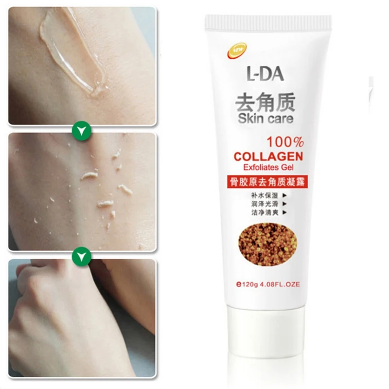 Bone Glue Exfoliating Gel Moisturizing Exfoliation Shrinking Pores Soften Skin Facial Scruber Cleanser Deep Cleaning Nourishing