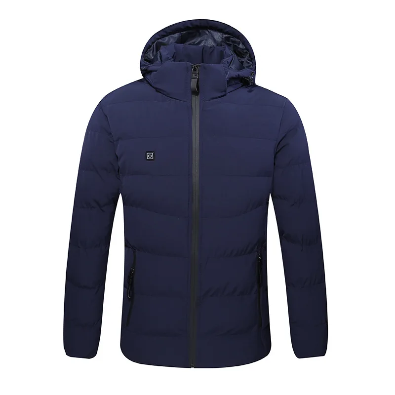 

Новинка стильная умная нагревательная одежда с хлопковой подкладкой мужская с зарядкой от USB теплая одежда с хлопковой подкладкой для всего тела с нагревательным пухом