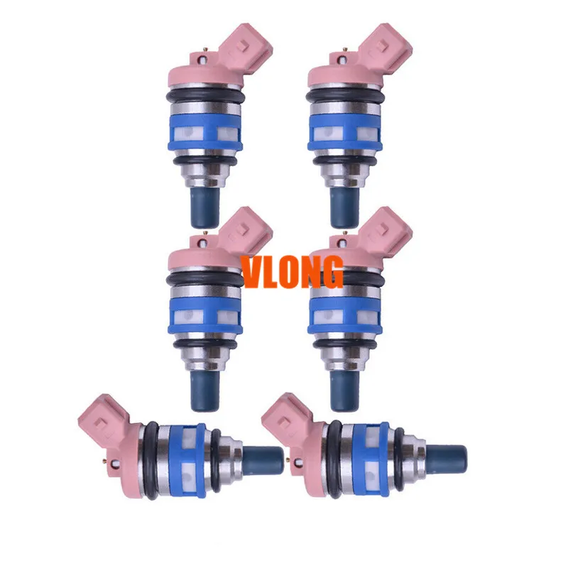 6 шт./лот Топливные форсунки 1660085E06 1660021V02 1660085E01 для Nissan Maxima II(J30) 3,0 i салон 1988-1994