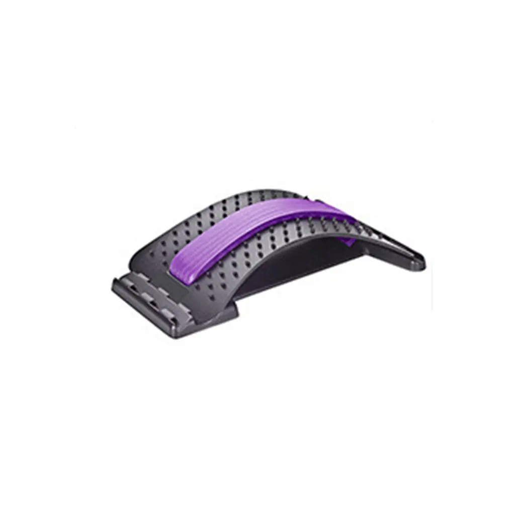 Black purple Дальняя инфракрасная терапия массаж талии пояс для спины грыжа дисковый сколиоз боль в спине нижняя поддержка бандаж спина поясница поддержка - Цвет: Black purple