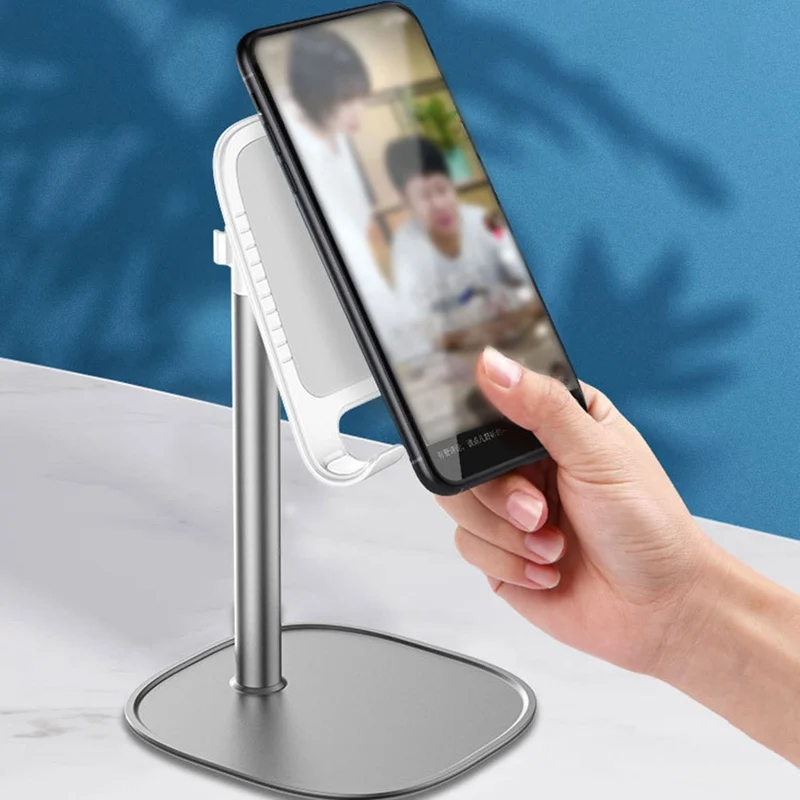 

For iPhone Tablet ipad 1 2 3 4 plus Desktop Bracket Tablet Holder Desk Adjustable Anti-Slip Universal Phone Tablet Stand