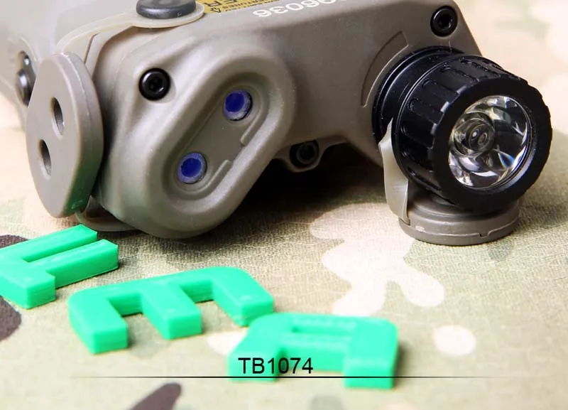 Открытый BK/DE/FG Тактический FMA военный PEQ LA5-C обновленная версия светодиодный Белый свет+ красный лазер с ИК линзы батарея Чехол
