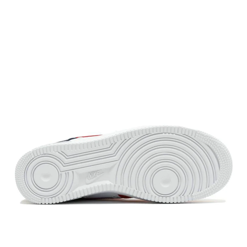 И аутентичный с Nike Air Force 1 Low мини Swoosh Для Мужчин's Скейтбординг обувь Спорт на открытом воздухе кроссовки Новое поступление 823511-601
