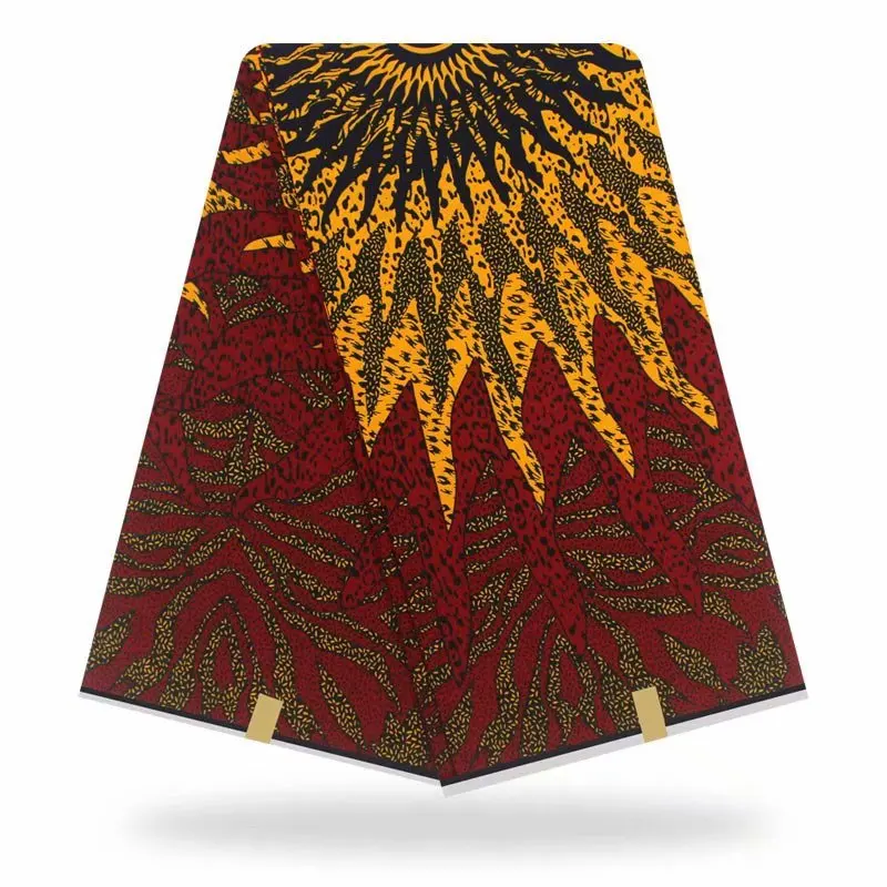 Стиль настоящий голландский воск Африканская Хлопковая ткань воск печать ткань последняя Анкара ткань воск 6 ярдов для вечерние платья Y90905-10