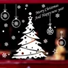 Christmas tree decoration glass windows Wall Sticker Wall Decals festival Home decoration happy New Year Stickers wallpaper ► Photo 3/6