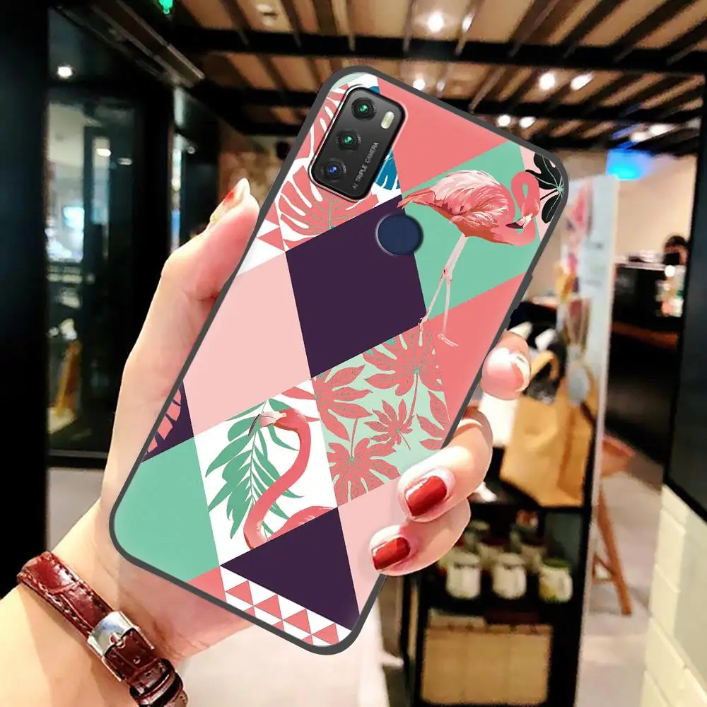 New Arrival Fashion Design Phone Case For TCL 20E/20Y/6125F Cute Shockproof For Woman Soft Case iphone pouch with strap