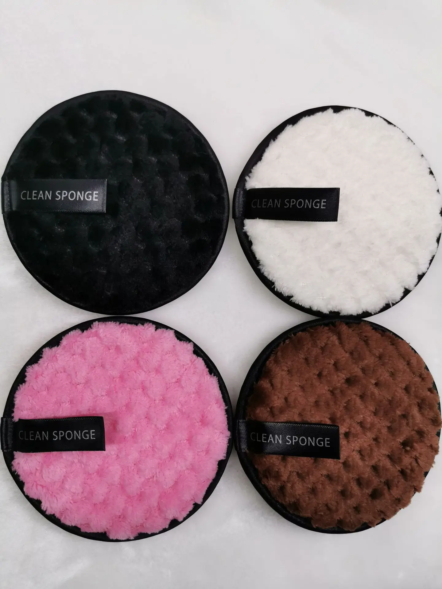 Magic Lazy Water Remover Powder Pounce Washable Cotton Wipes Microfiber Removal Sponge Reusable Rounds Makeup Tools |