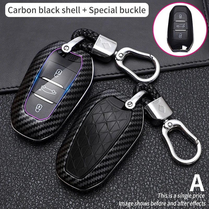 2019 Smart Remote Car Key Fob Case Cover For Peugeot 508 301 2008 3008 4008 407 408 Citroen C5 C6 C4l Cactus C3xr Ds Keychain Key Case For Car Aliexpress