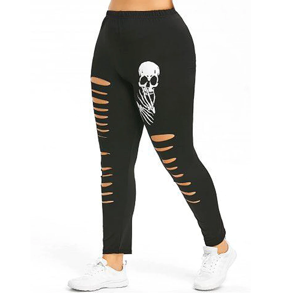 plus size gothic leggings