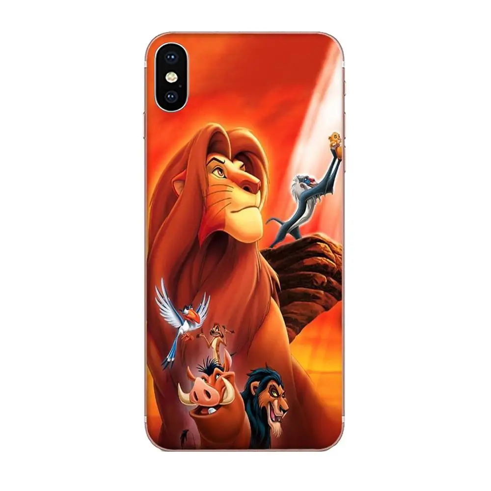 Король Лев для LG G2 G3 G4 G5 G6 G7 K4 K7 K8 K10 K12 K40 мини стилус ThinQ прозрачный TPU чехол Чехлы