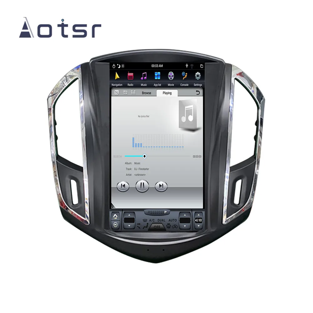 Android 8,1 Tesla стиль автомобильный DVD gps навигация для Chevrolet Cruze 2012- автомобильный Радио плеер Авто Стерео головное устройство магнитофон