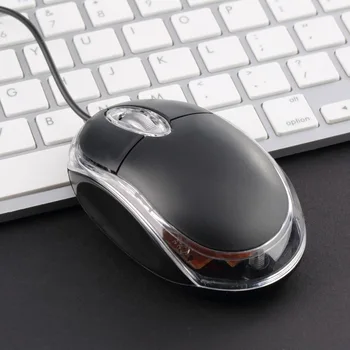 

USB Wired Optical Maus Gaming Mouse Gamer LED For DELL ASUS Computer Laptop BlackOptical Scroll Wheel Mice