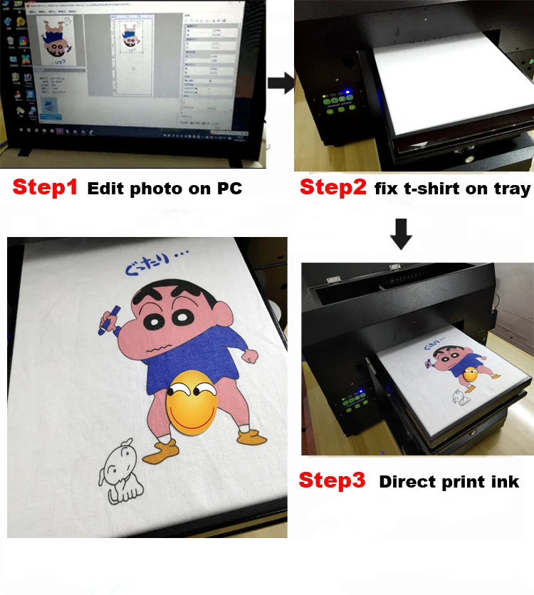 how to print t shirt