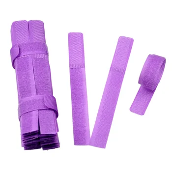 

50pcs/pack Multipurpose Wire Management Wrap Cable Ties Packaging Fastening Magic Sticker Binding Fixed Organizer Home Cord Rope