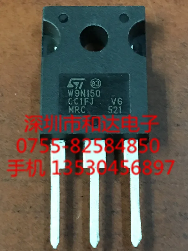 

STW9N150 TO-247 1500 В 8 А