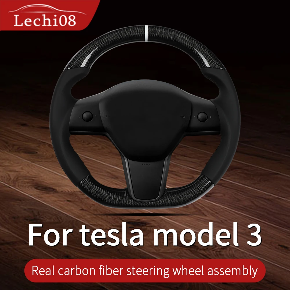Отделка рулевого колеса для Tesla model 3 Аксессуары/автомобильные аксессуары tesla three
