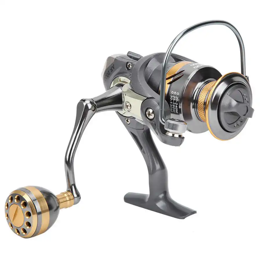 

Рыболовная катушка 2BB 5,2: 1, большая металлическая катушка, рыболовная катушка для морской скалы серии 2000-4000, левая и правая Рыболовная катушка