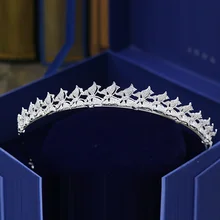 Уникальный Дизайн Красивые короны Выпускные вечерние аксессуары для волос