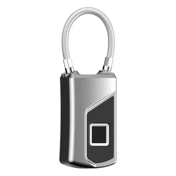 

Fingerprint Smart Lock Home Luggage Dormitory Locker Bearing Door Waterproof Super Long Standby Electronic Padlock L1