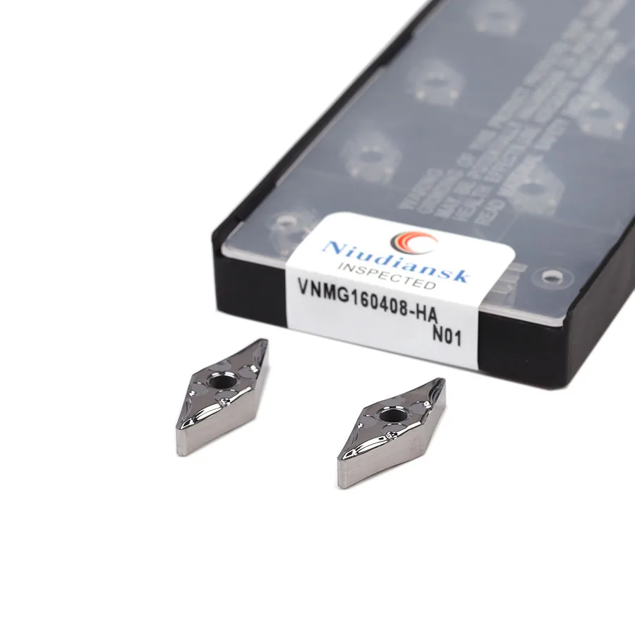 

VNMG160402-HA N01 карбидные вставки VNMG160404-HA N01 внешний токарный инструмент Φ N01 токарный инструмент с ЧПУ Алюминиевый режущий инструмент