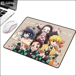 Demônio slayer kimetsu não yaiba mouse pads tapete mouse tapete do computador gaming teclado almofada acessórios de mesa do jogo esteiras ponto