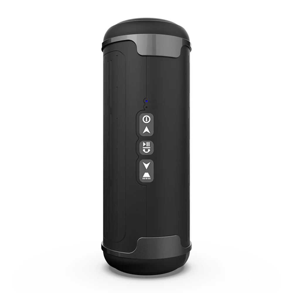2000 мАч Bluetooth музыкальный бас-динамик водонепроницаемый портативный открытый светодиодный беспроводной Колонка громкий динамик Поддержка TF карты FM радио Aux