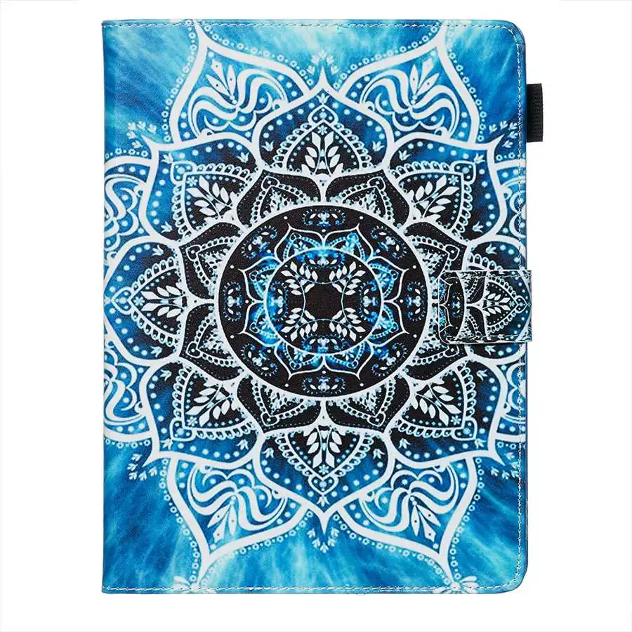 3D печать из искусственной кожи чехол для samsung Galaxy Tab A 10,1 SM-T510 SM-T515 T510 T515 с отделениями для карт Чехол+ пленка+ ручка - Цвет: HDMTL