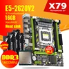 Atermiter X79 X79G Motherboard LGA2011Combos E5-2620 V2 E5 2620 V2 CPU 4pcs x 4GB = 16GB DDR3 RAM 1600Mhz PC3 12800R Heat Sink ► Photo 3/6