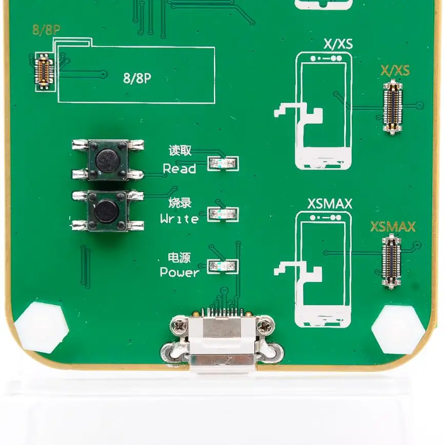 JC lcd Photoreceptor ремонт Read Rewrite для iPhone7-XS MAX Модуль резервного копирования данных JC Pro1000s NAND Программист чувствительные данные